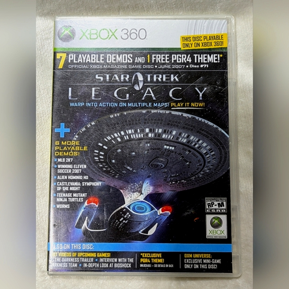 Official Xbox Magazine #71 Demo Disc Microsoft Xbox 360 Game In Box | GC